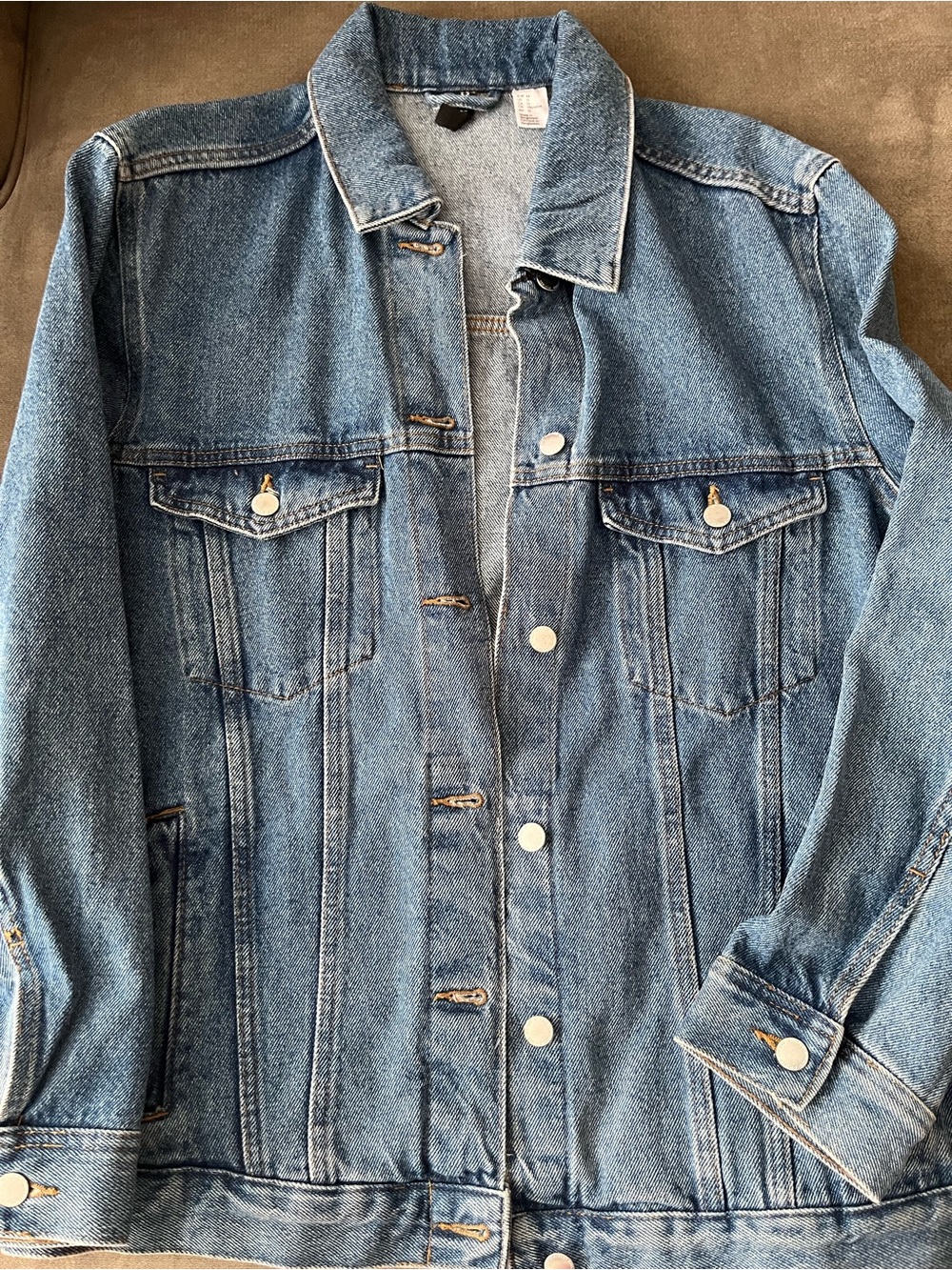 H&M Light Blue Denim Jacket - Classic Jean Jacket